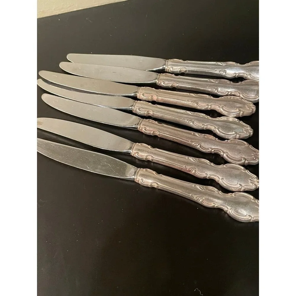 Reed and Barton Mirrorstele Set of Knives/Serving Pieces